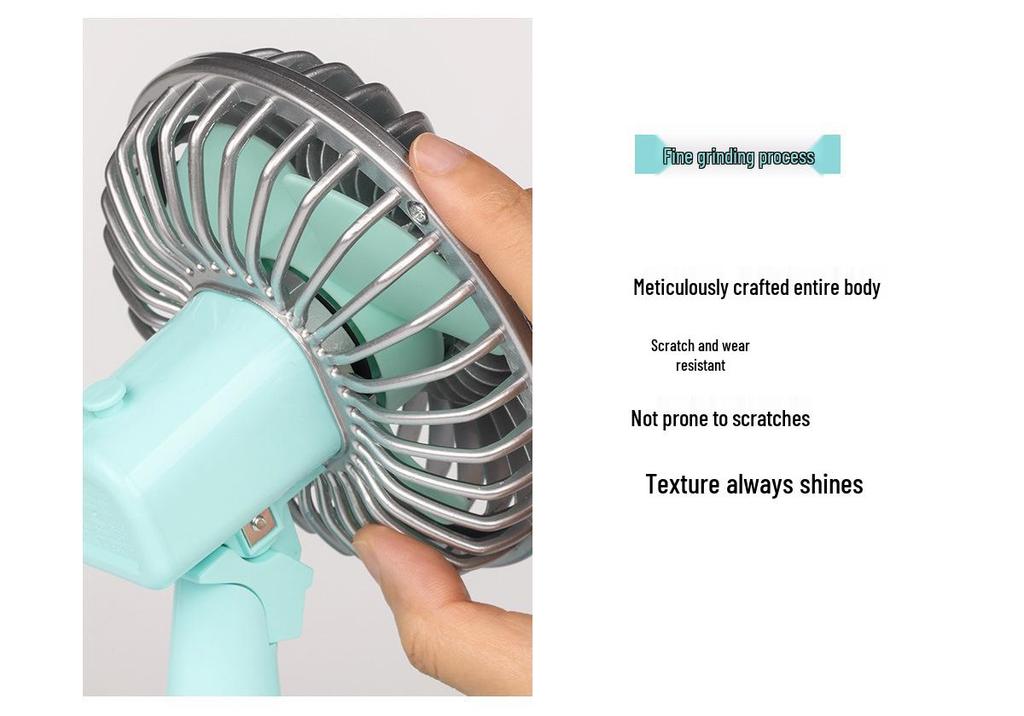 Rechargeable Desktop Mini Fan for Home and Office