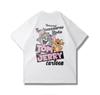 2026 Summer Comic Form Tom and Jerry Image 100 Cotton Printed Oversize Casual Tshirt Adult Children Parentchild Top Homewear