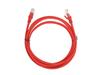 Lanberg UTP Cat.5e Patchcord 2m Red