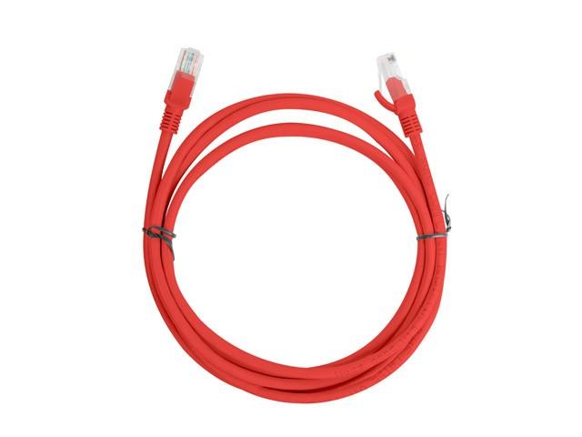 Lanberg UTP Cat.5e Patchcord 2m Red