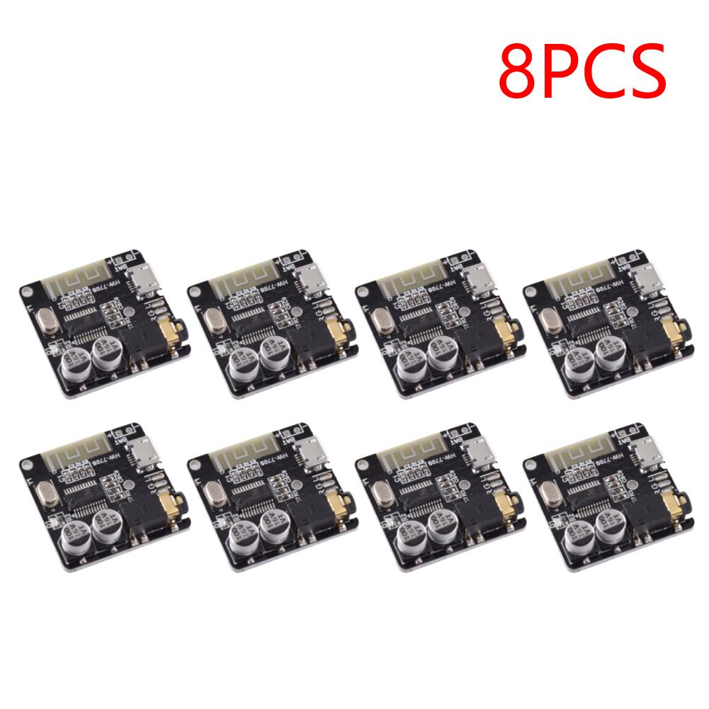 MP3 Decoding Player Board Bluetooth-Compatible 4.1/5.0 3.7-5V MP3 Format Decoder Board 3.5mm Audio Aux Micro USB 5V Powered