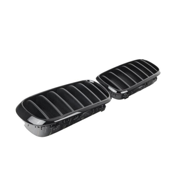 Kühlergrill vorne (1 Paar) für 14-18 BMW X5/X6 Modelle (Teilenummern: 51712334708, 51712334710)