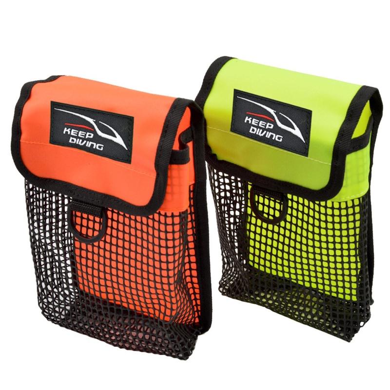 Buoy for Carrier Mesh Bag Clip Mesh Pack Underwater Storage Pouch Diving Equipme