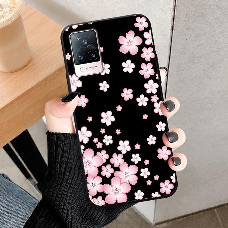 For Vivo V21 5G Case V2050 Silicone Soft Protective TPU Funda Cases for Vivo V21 4G Back Cover Bumper for VivoV21 V 21 5G V21E
