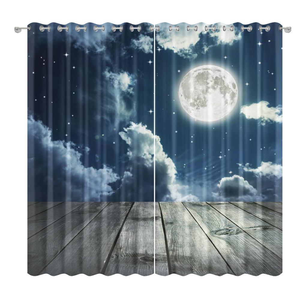 Țesătură pentru perdea cu cer înstelat Dormitor Sufragerie Balcon Perdea opacă Birou Hotel Perdea cu izolație termică