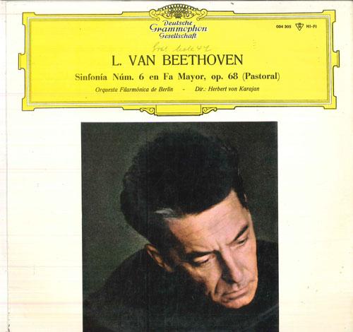 

LP Record HERBERT VON KARAJAN, ORQUESTA FILAR - Beethoven Sinfonia Num 6 En Fa Mayo 004305 DEUTSCHE GRAMMO Spain Classical Used