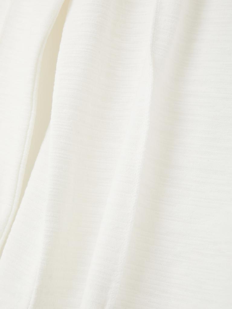IKALOOK Casual Cutout Round Long Sleeve T-Shirt Ctee105