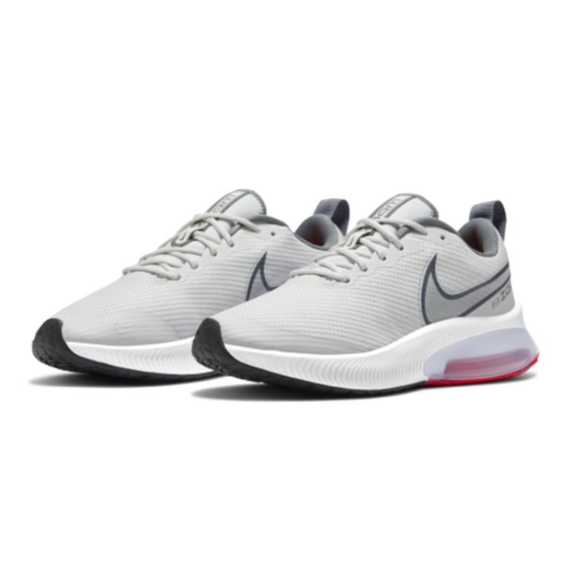 Nike Air Zoom Arcadia Abrasion Resistant Low Top Kids' Running Shoes Gray Pink Sneakers CK0715-011