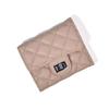 New women's wallet rhombus simple girls multi-card anti-degaussing student change bag