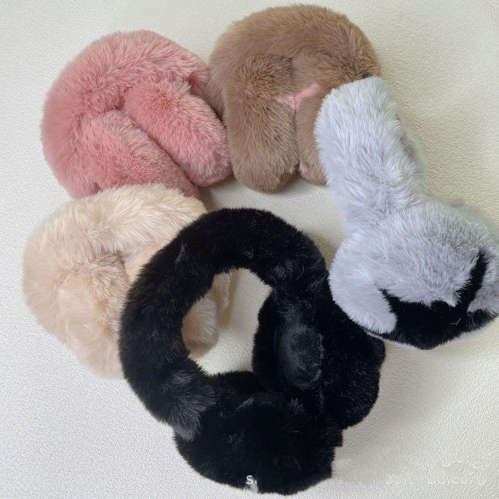New Star Warm Plush Foldable Earmuff Women Winter Student Outdoor Windproof Ear Cover Ear Warmer Winter Accessories