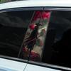 2PCS JDM Samurai Car Stickers Auto B Pillar Waterproof Center Column Decoration Cover Scratches DIY Car Doors Pillar Decals