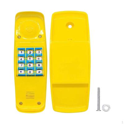 Domek do zabawy dla dzieci, telefon z zabawką, kreatywna rola, klawiatura numeryczna dla chłopców i dziewcząt