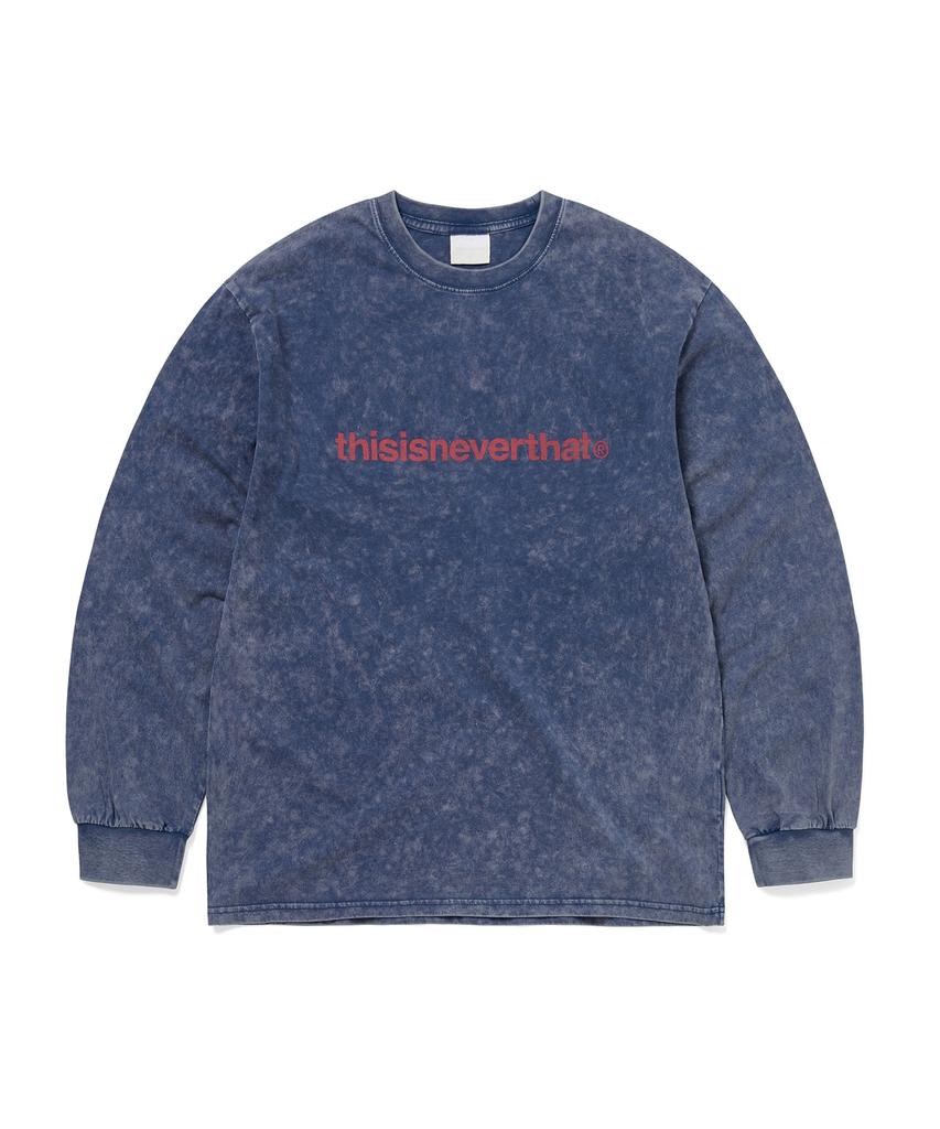 THISISNEVERTHAT T-Logo L/S Tee Royal Blue