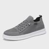 Men's Black Breathable Mesh Casual Slip-On Sports Shoes