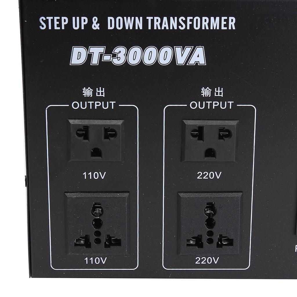 220V auf 110V Converter 2000W Heavy Duty Voltage Regulator Converter Power Transformer