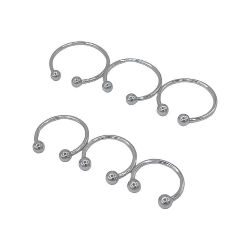 Penis Ring Stainless Rings Head Glan Stimulating Adult Products Male Sex Toys Metal Ring Sex Toys for Men Delay Ejaculation