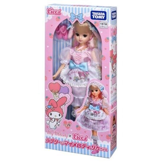 Takara Tomy Licca-chan Doll LD-28 Lovely My Melody Dress-Up Play Toy Ages 3 Up