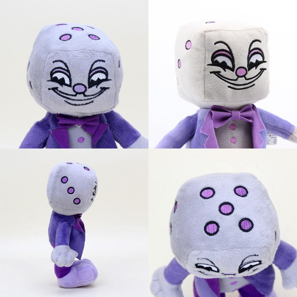 Charming Classic Cuphead S1-king Dice Plush Mugman The Devil Boss Collectible Figure