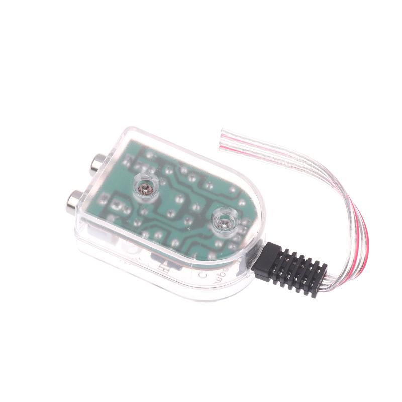 1/3Pcs High To Low Level Audio Output Rca Adapter Car Subwoofer Impedance Converter Uncharged Power Mode Car Audio Accessories