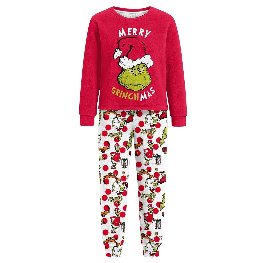 Passende Familiensets mit Weihnachtsmotiven, Langarmshirts und Hosen