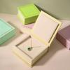 Square Jewelry Storage Case with Sponge Portable Travel Jewelry Box  Vanity Gift