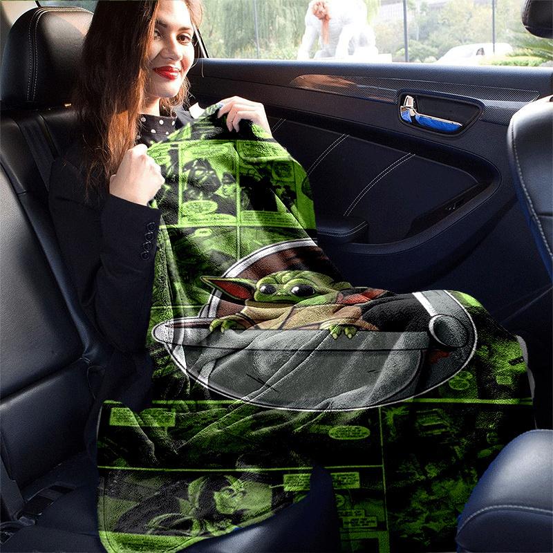 1pc Star Wars Printing Blanket - Soft, All-Season Throw for Living Room, Bedroom,Personalized Gift with Adorable Cartoon Design