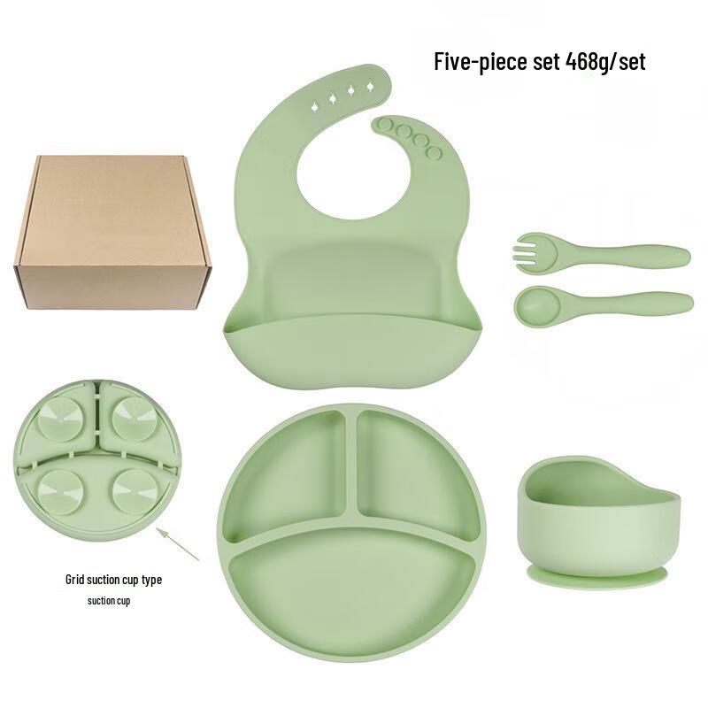 Minana Baby Silicone Feeding Set
