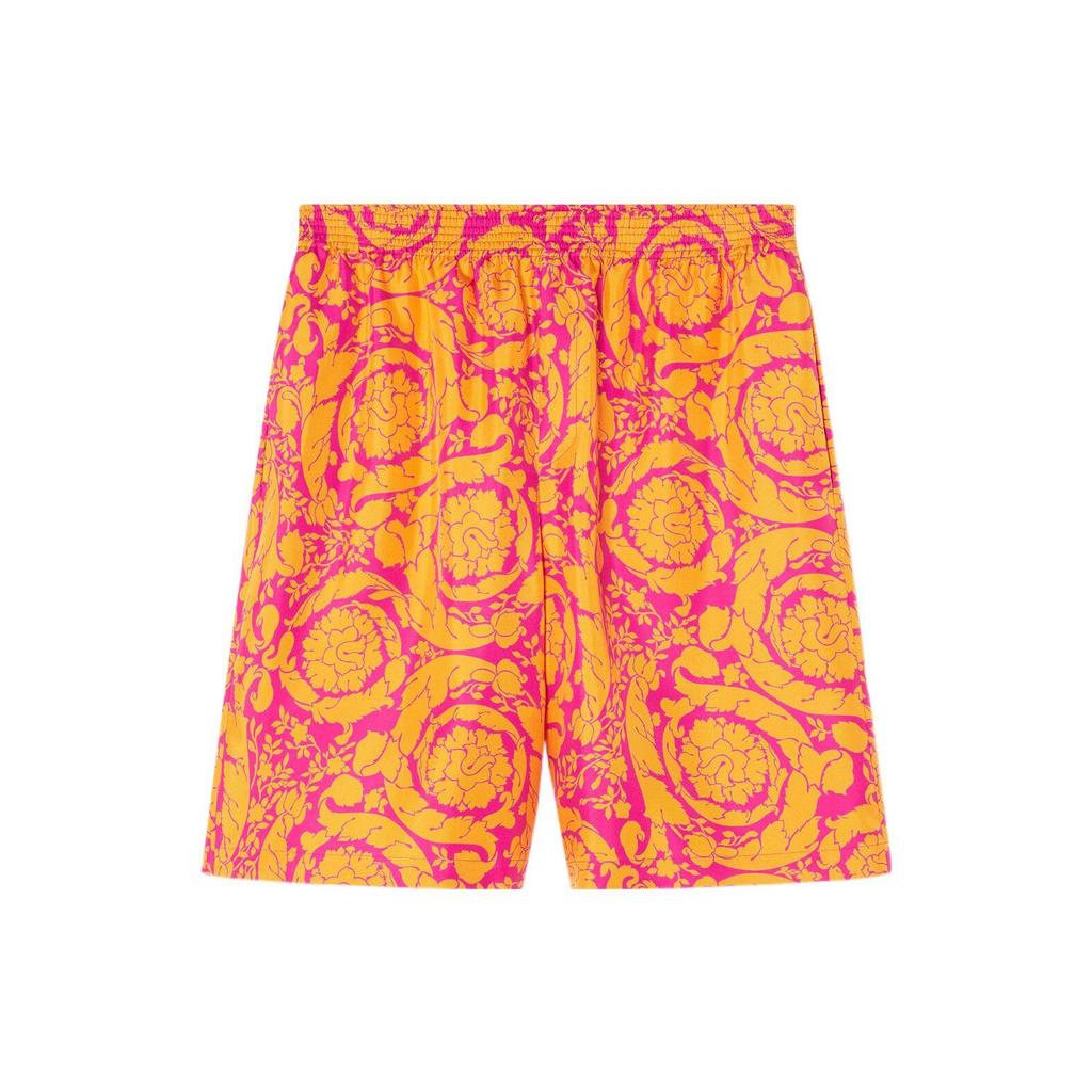 VERSACE Baroque Pattern Straight Leg Shorts 1002476-1A04991-5R310