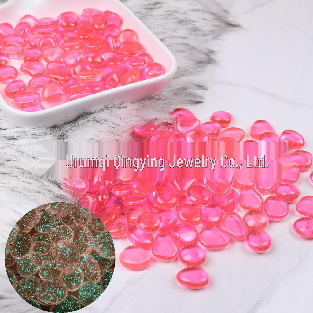 Luminous Starry Pebble: Glowing Stones for Gardens, Fish Tanks, and Bonsai Decor.