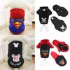 Cozy Superman Dog Clothes Small Pet Hoodie Coat For Winter Protection And Style