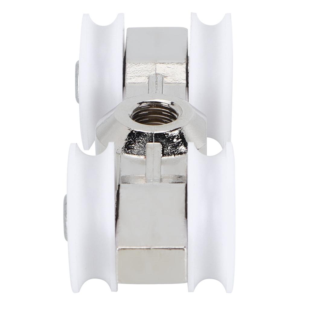 Skyvedørsrulle Skyver Overliggende Dørruller Lager 4 Hjul Hengende Hjul for Møbler