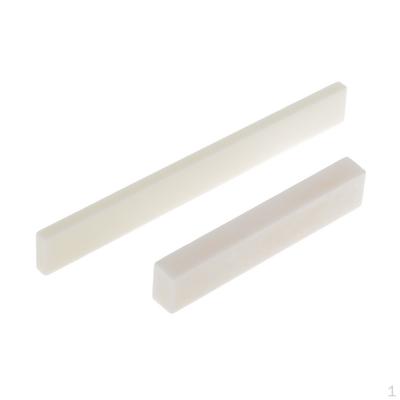 Blanker Sattel+Ungenuteter Sattel für Handgefertigte DIY Gitarre