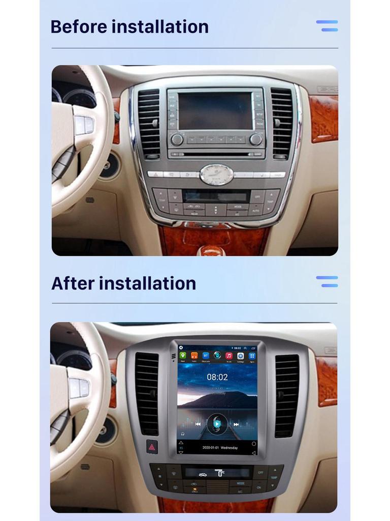 2006-2008 Buick LaCrosse Wireless CarPlay Android Navigation Radio DVD