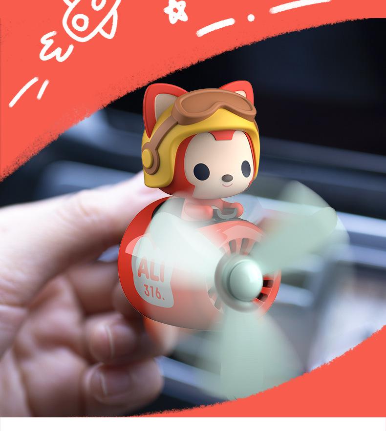 Ahri Cartoon Airplane Vent Fan Air Freshener