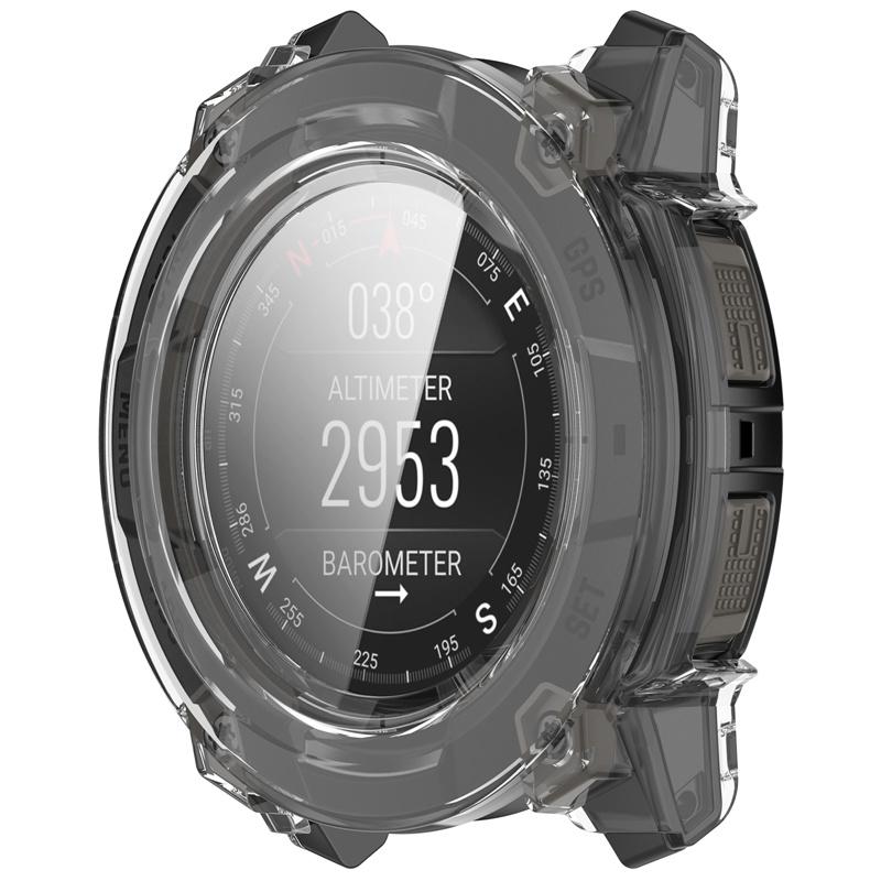 PC Case + Tempered Glass for Garmin Instinct3 45mm/50mm Full Cover Screen Protector Anti-scratch Film Bumper Protective Accessories