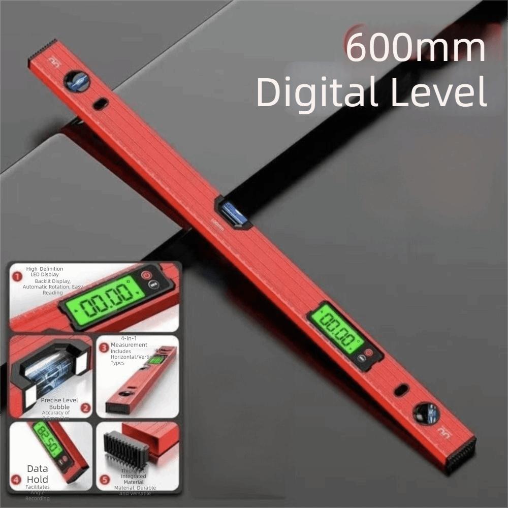 30/40/50/60/80/100cm Digital Level Ruler 0-90° Range Digital Spirit Level Angle Finder 90 Degree