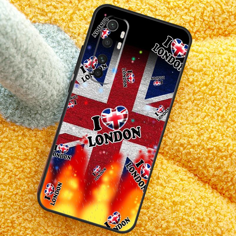 London Bus England Big Ben Case For POCO X3 X4 X5 F5 Pro M5s C40 F4 GT F3 Cover For Xiaomi 12T 11T Pro 12 13 Lite 12X