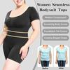 Damen-Shapewear-Bodys, nahtlos, feste Kontrolle, Ganzkörperformer, Kompressionsweste, Oberschenkel, schlankere Unterwäsche, Bauchgürtel, Hemden, schlankmachende Tanktops