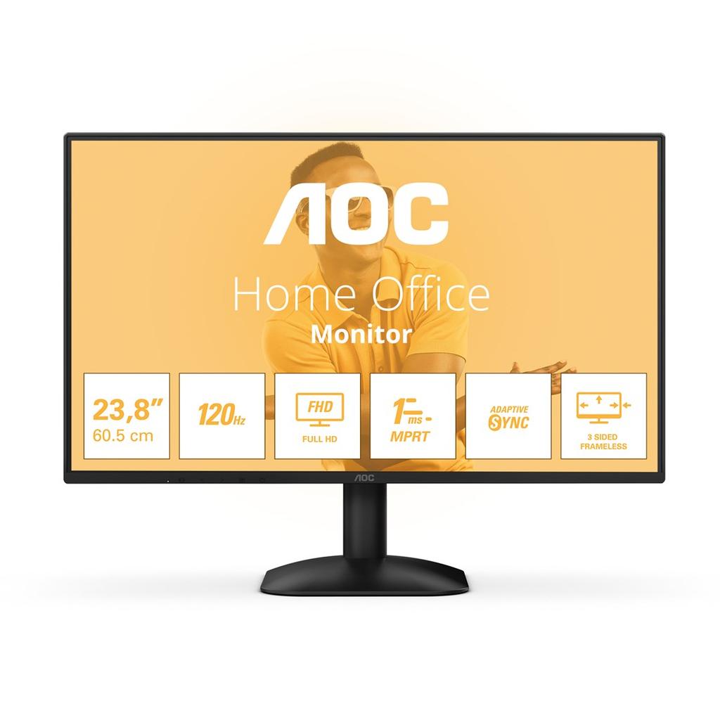 MONITOR AOC LED 23.8 24B31H 120Hz