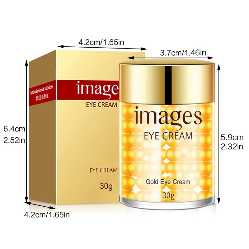 Hydratisierende Goldene Augencreme Feuchtigkeitsspendend und Nährend Hydratisierende Effekte - 30gx1 Flasche