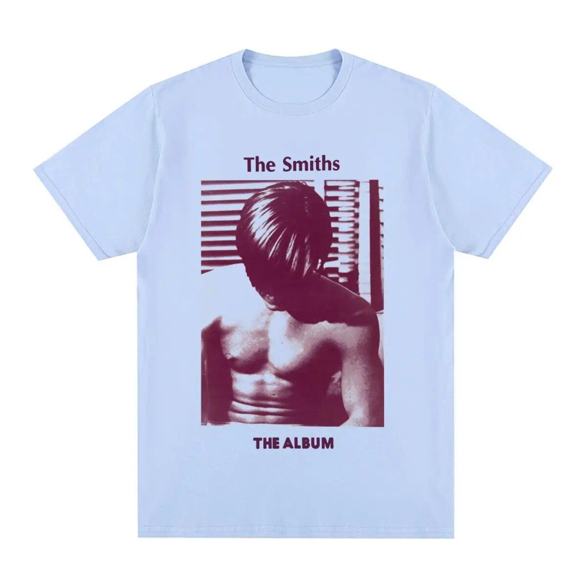 

Винтажная футболка The Smiths, уличная одежда, Harajuku, альтернативная британская рок-группа, хлопковая футболка унисекс, новая футболка, женские топы M