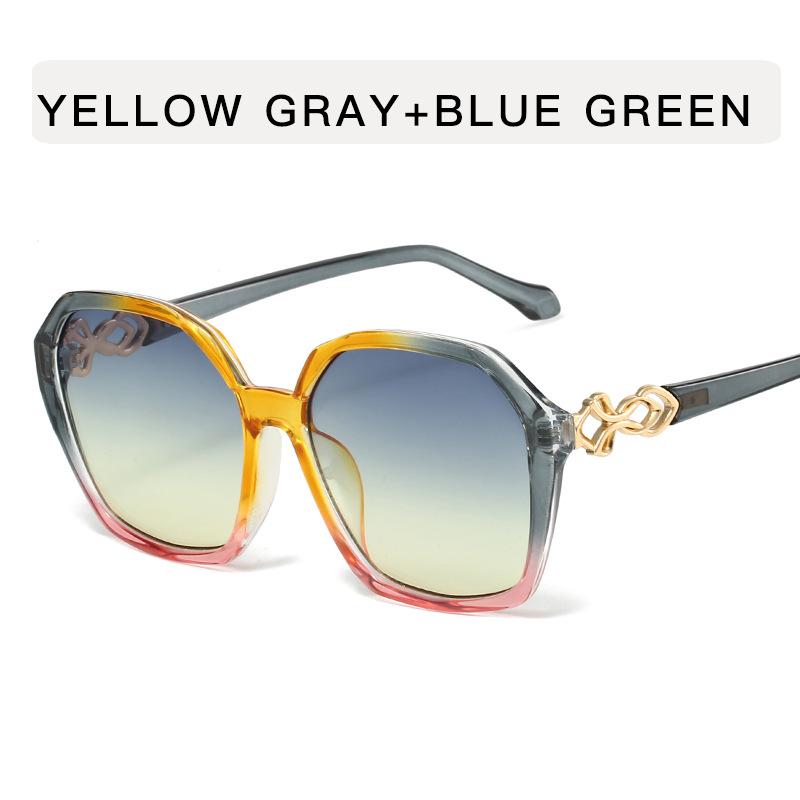Polygon Shape Men's Sunglasses European American Fashion Stylish Sun Glasses Women Holiday Travelling Woman Sunglass