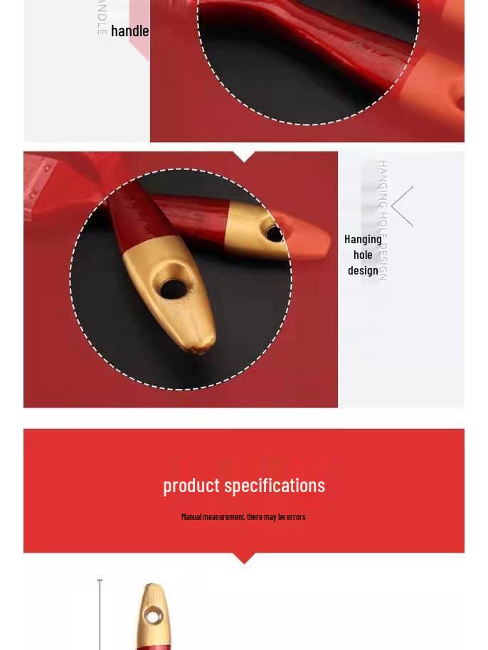 Color Separation Brush for Walls & Ceilings, Wooden Handle, No-Shed Design