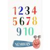 Alphabet Shapes Numbers Days Months Educational Minimalist Classroom Poster Canvas Painting Wall Pictures Home Kids Room Decor