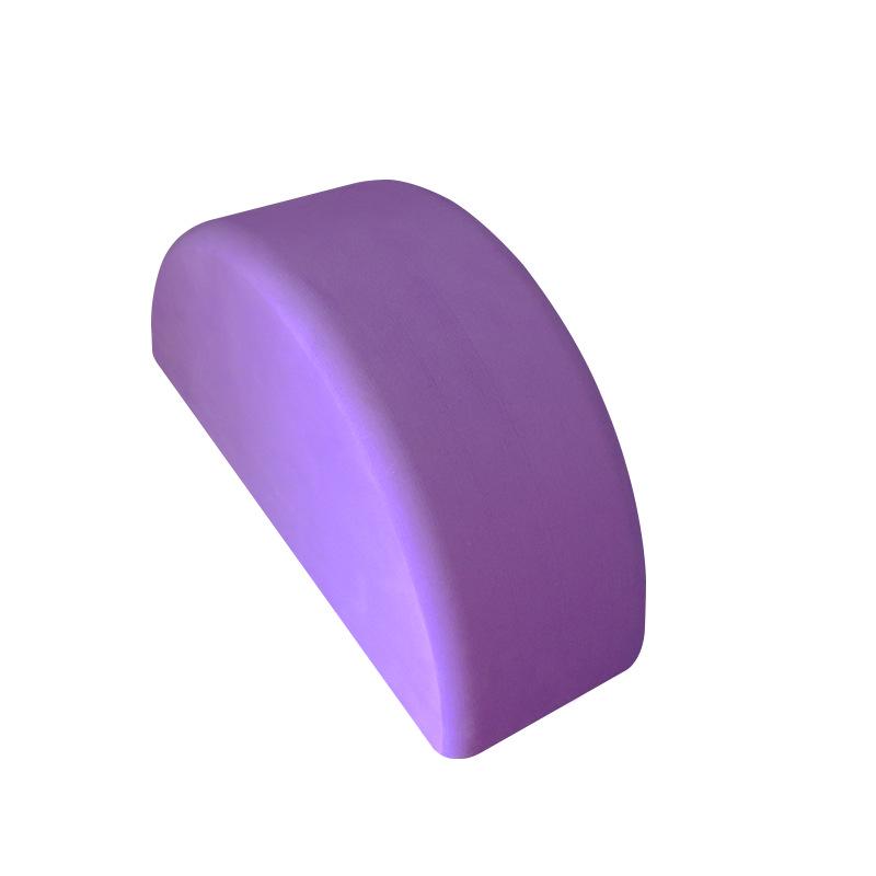 Non-slip Semi-circular Yoga Brick for Core Training and Balance Support