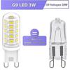 G9 Led Bulbs 3w Replacement For G9 Halogen Bulb 40w 33w 28w, Led G9 Natural White 4000k