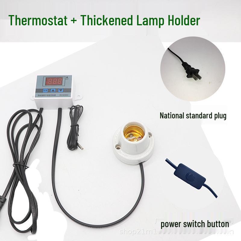 

Intelligent Quail & Parrot Brooder Temperature Controller Heating Lamp for Chicks 100+ units