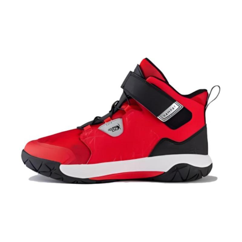 

DECATHLON Spider Lace Wear-Resistant and Breathable Mid-Top Kids Basketball Shoes Red and Black Children s Basketball Shoes Kids 28 красный черный