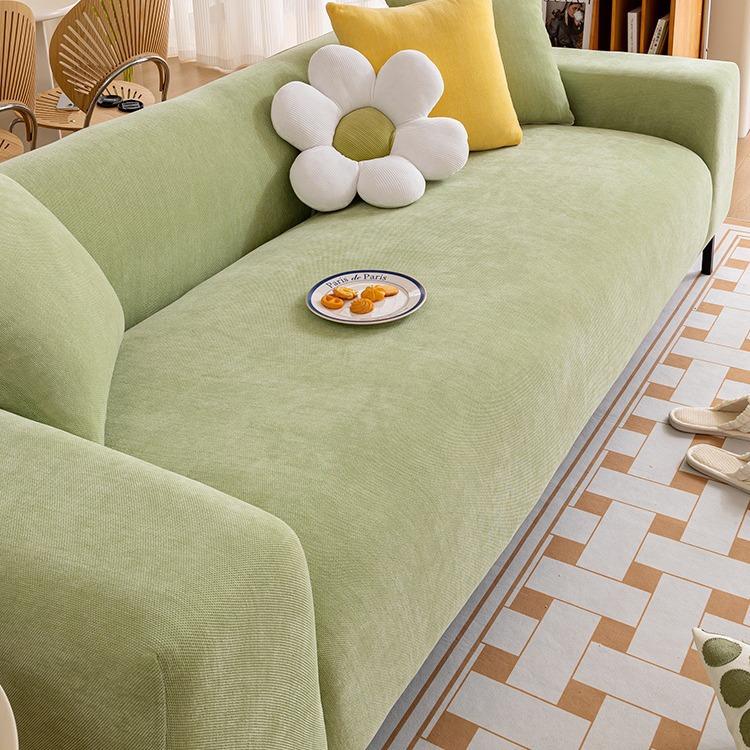 Light Luxury Thickened Chenille Elastic One-Piece Sofa Cover All Wrapped Cover Four Seasons Universal Anti-Scratching Sofa Cover