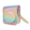 Instant Camera Case Rainproof Scratch Proof PU Leather Camera Protective Bag with Shoulder Strap for Mini 12